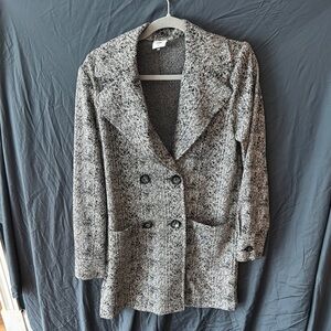 CAbi Monochrome Textured Pea Coat